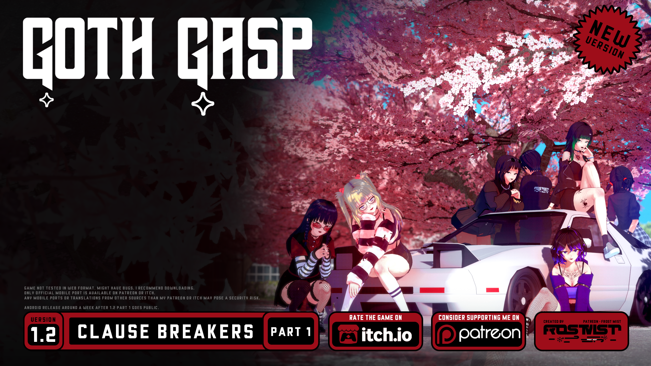 哥特式喘息 Goth Gasp | v1.2.P1 | 汉化 【PC+安卓】-遇见萝莉