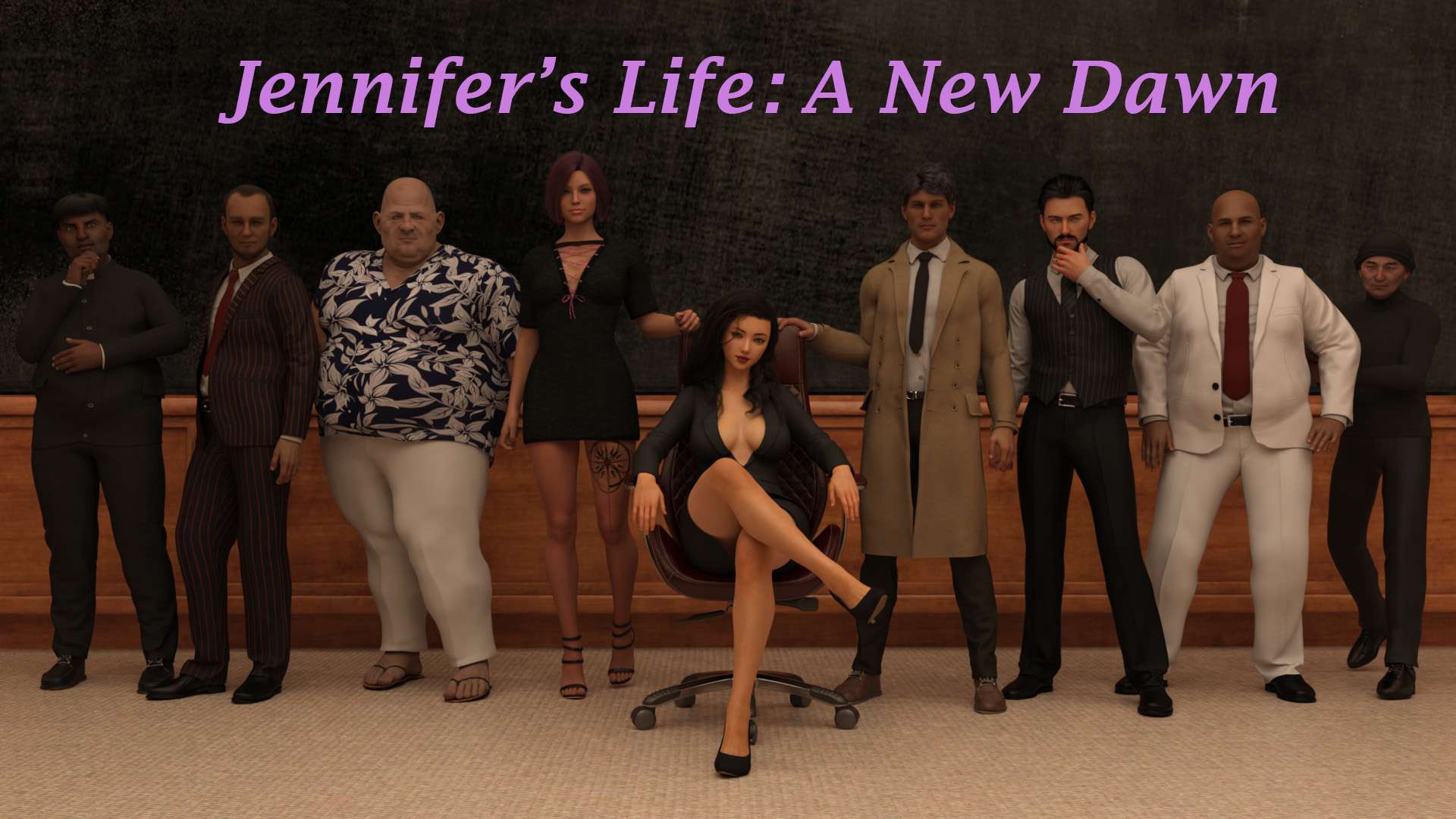 珍妮弗的生活 Jennifer’s Life | Ep.2.3 | 汉化 【PC+安卓】-遇见萝莉