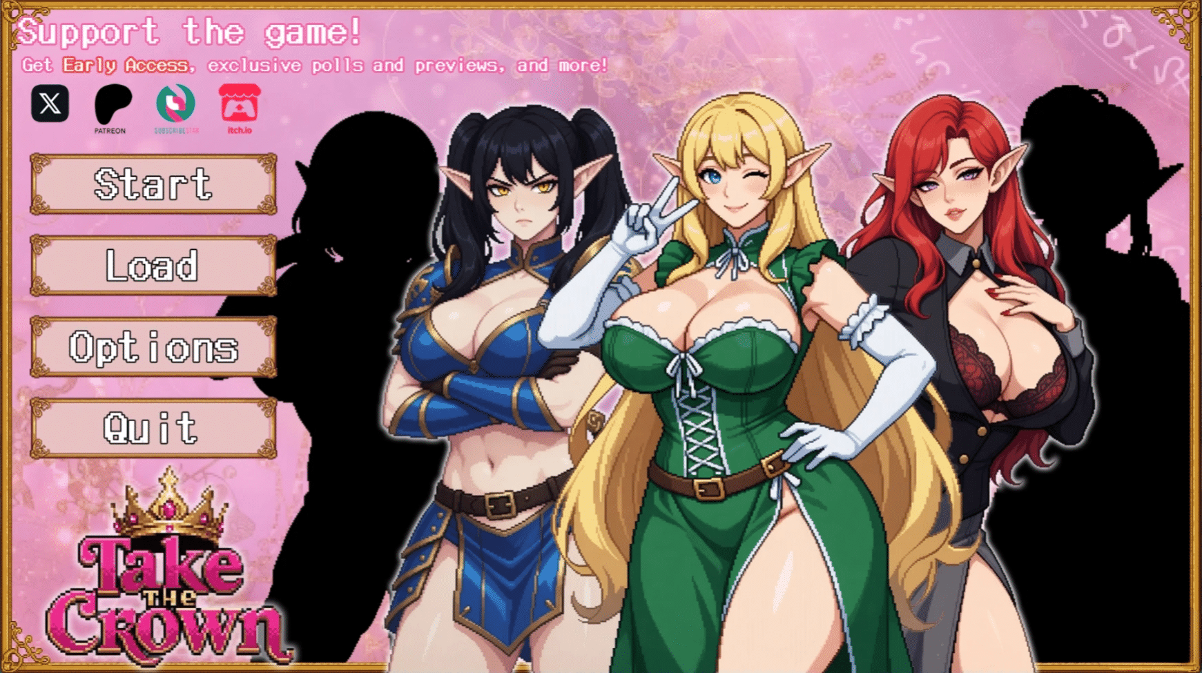 精灵少女夺冠记 Take the Crown | v0.5 | 汉化 【PC+安卓】-遇见萝莉
