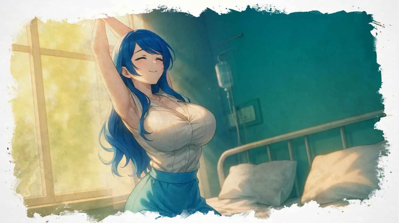 图片[1]-蓝色污渍v1.4b AI汉化版【PC+安卓】-遇见萝莉