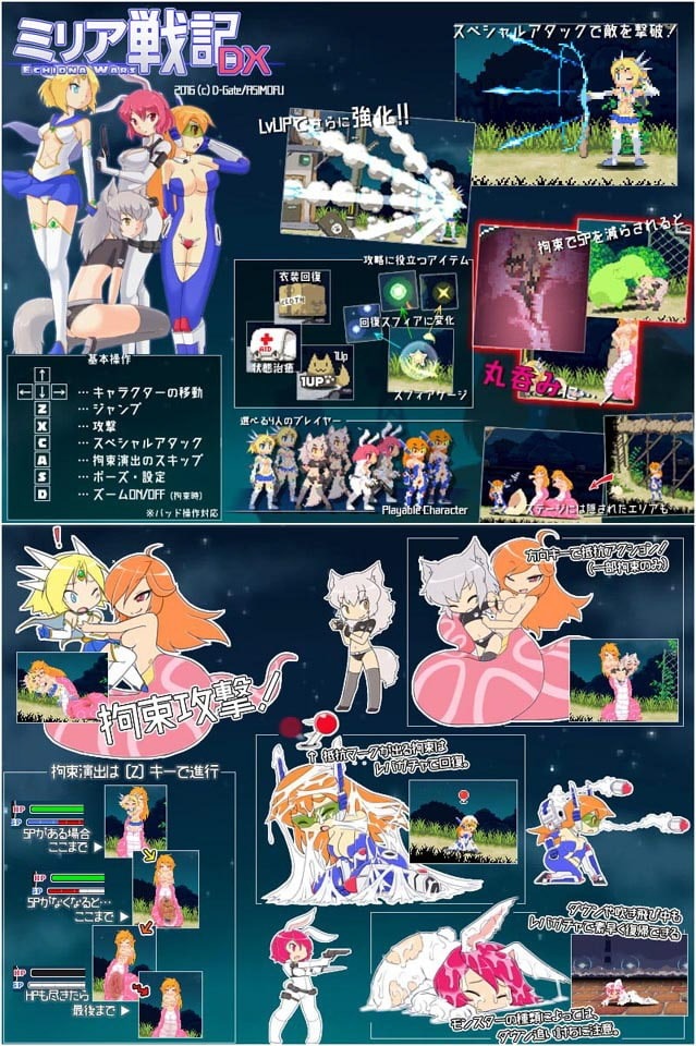 图片[1]-米莉亚战记DX Echidna Wars DX | V1.00 |日语-遇见萝莉