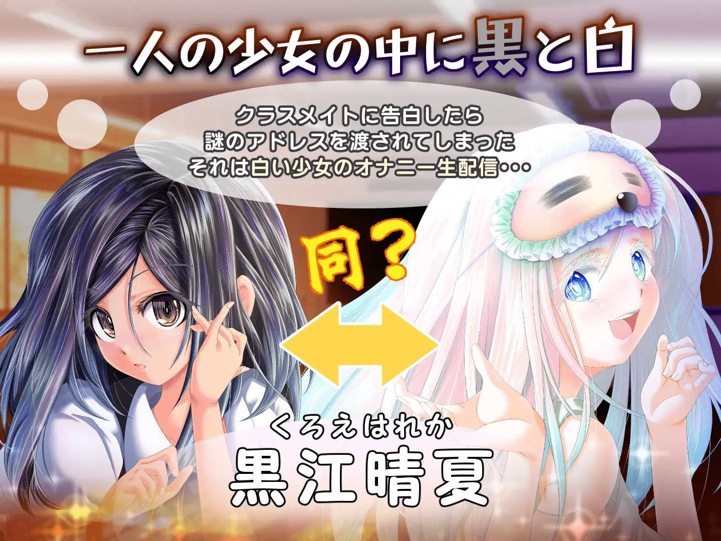 图片[1]-黄昏偶然的黑与白 夕暮れまぐれの黒と白 | v1.2 | 日语-遇见萝莉