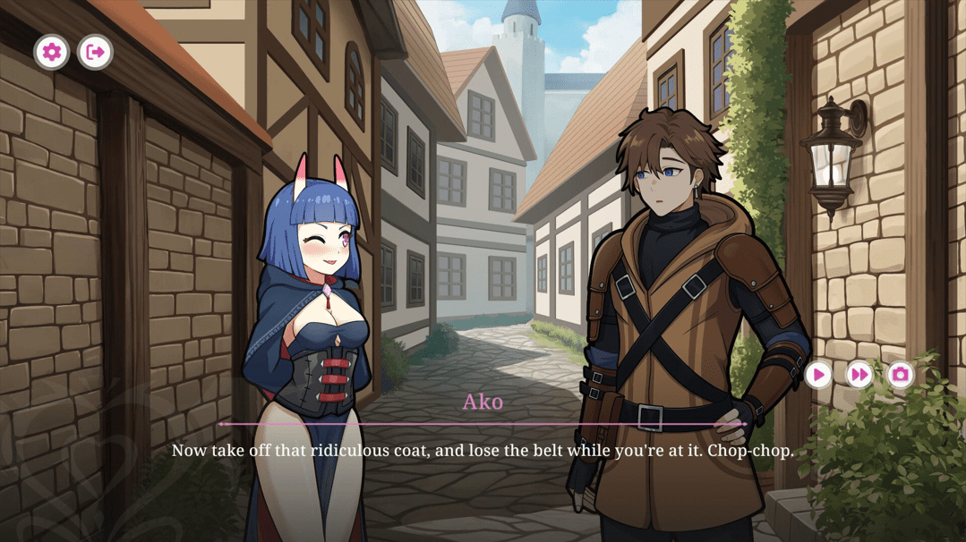 图片[1]-阿芙萝狄西亚的魅魔：阿可的初吻 Succubus of Aphrodisia: Ako’s First Embrace | v26.07.04 | 官中-遇见萝莉
