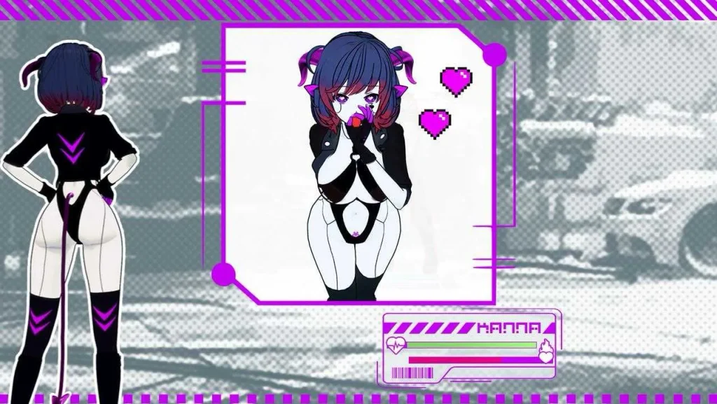 图片[1]-霓虹都市魅魔 Neon City Succubus | v1.0 | 汉化 【PC+安卓】-遇见萝莉